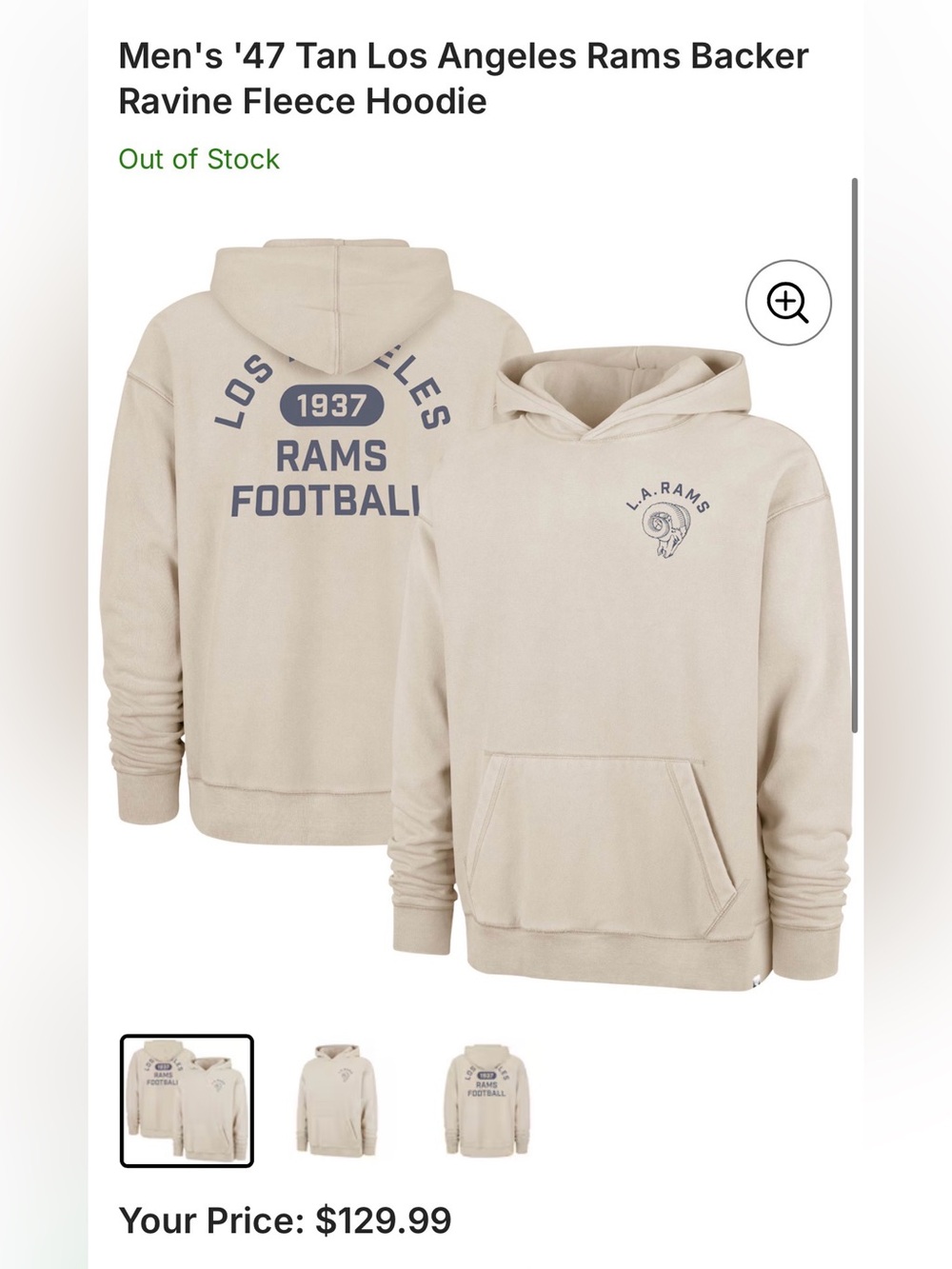 Los Angeles Rams Sweatshirt